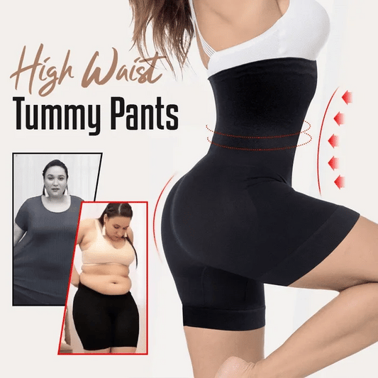 4-in-1 UPGRADE-TUMMY AND HIP LIFT PANTS (Buy 1 Get 1 Free)
